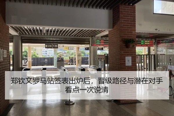 郑钦文罗马站签表出炉后，晋级路径与潜在对手看点一次说清